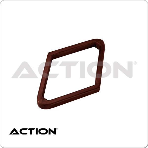 Heavy Duty Wooden Diamond Rack - Chocolate